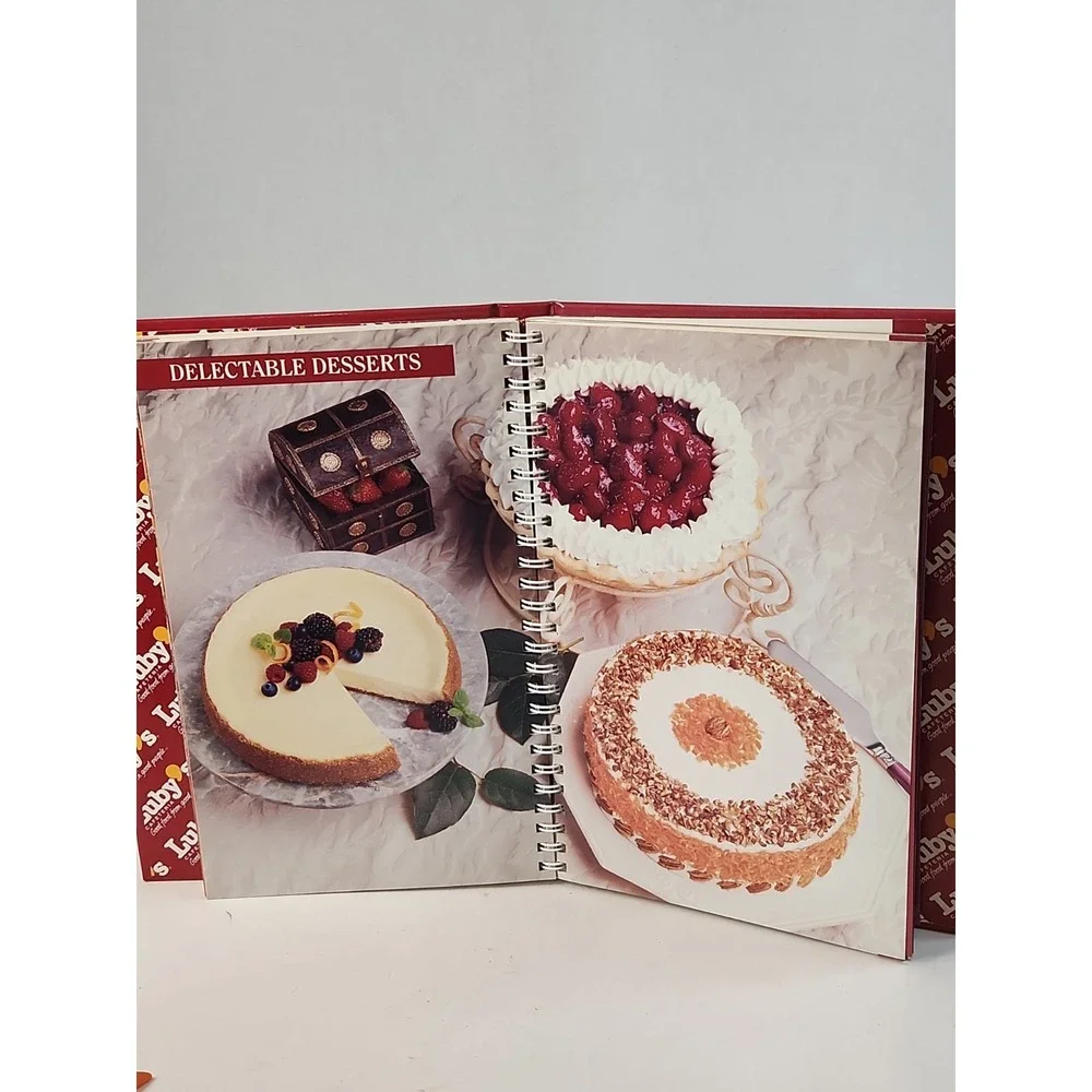 Lubys Cafeteria 50th Anniversary Recipe Collection Cookbook 1996 Texas‎ Spiral